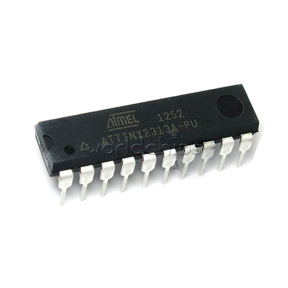 10PCS ATMEL ATTINY2313 ATTINY2313A-PU 8-Bit AVR Microcontroller MCU DIP-20 IC