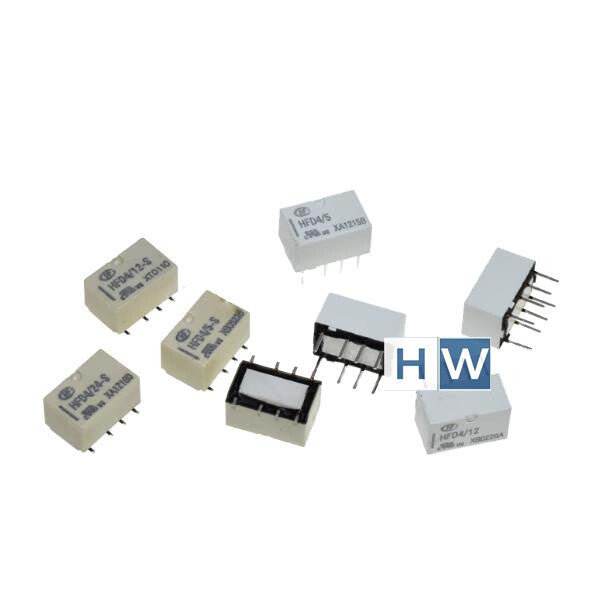 10Pcs  Hongfa Inline Relay HFD4/3 HFD4/5 HFD4/12 HFD4/24 Relay 3V 5V 12V 24V