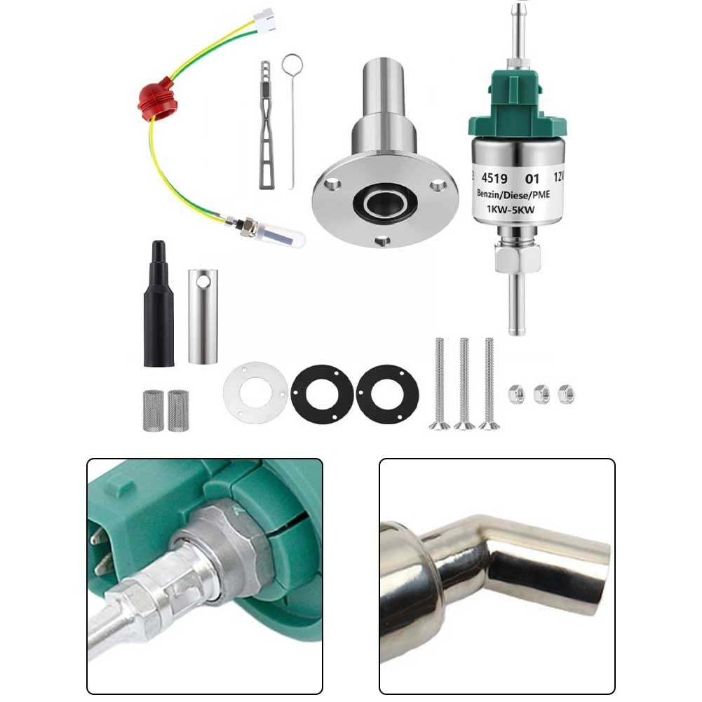 Complete Glow Repair Kit 12 Volt with Fuel Metering Pump for Espar Heaters
