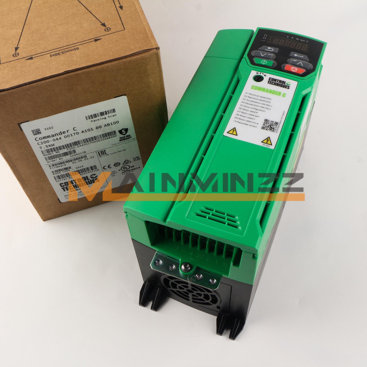 1PC  Nidec 7.5KW C200-04400170A C200-044 00170 A101 00 AB100 Fast delivery