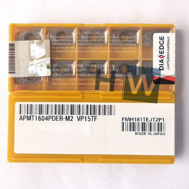 Box/10Pcs CNC Milling Insert APMT1604PDER-M2 VP15TF Blade