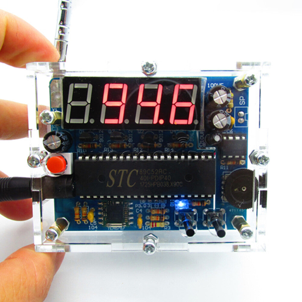 Mini 87MHz-108MHz FM Digital Radio Kit DIY Soldering Project For Home Education