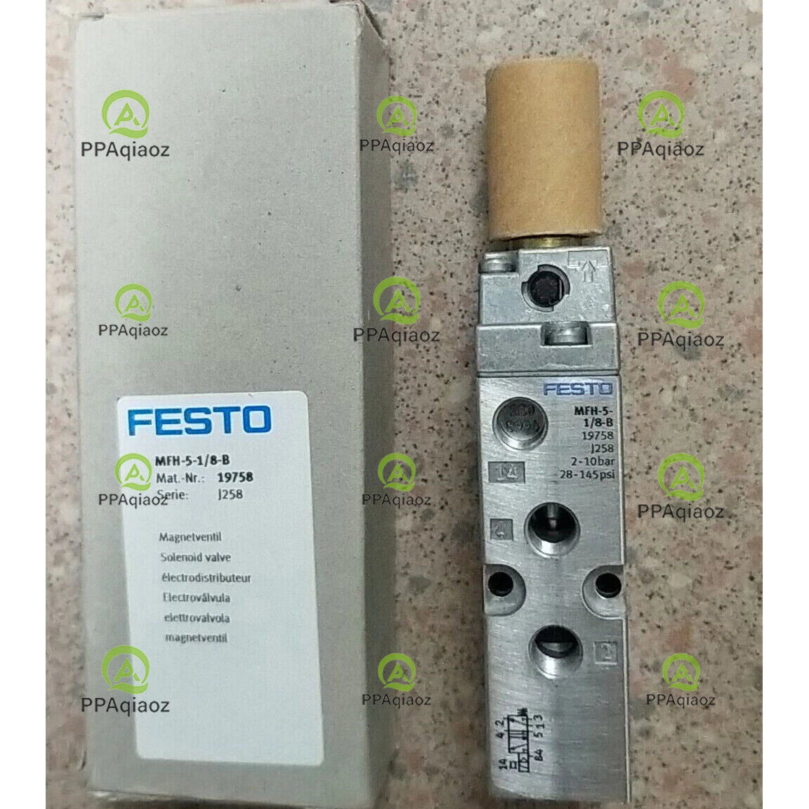 1PC  FESTO MFH-5-1/8-B 19758 Solenoid Valve Free Shipping