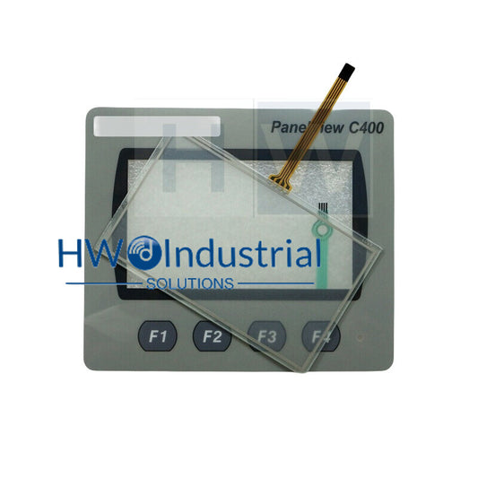 Suitable for Panelview C400 2711C-T4T Screen Film + Touchpad One Set