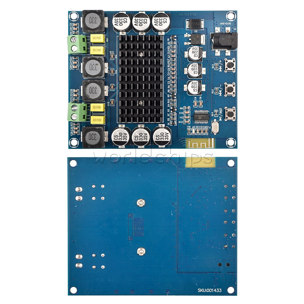 TPA3116 D2 120W+120W Dual Channel Bluetooth digital Power Audio Amplifier Board
