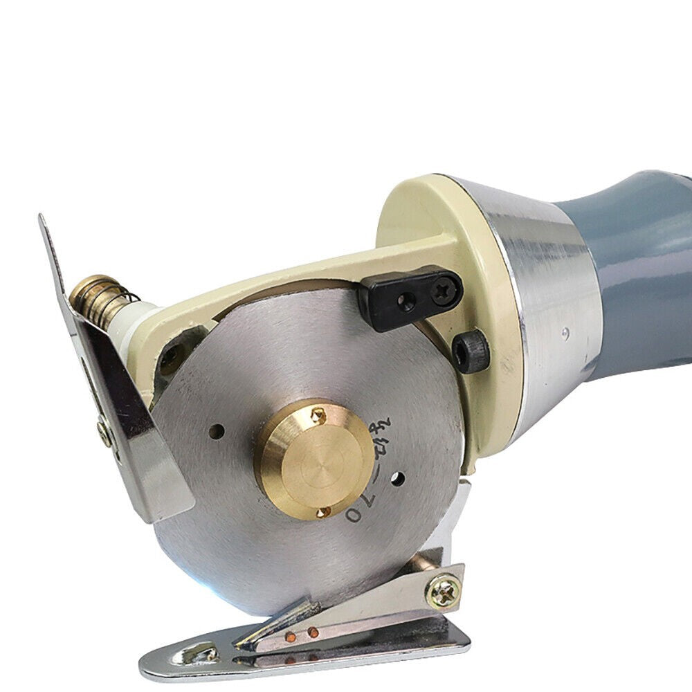 Pneumatic Cloth Fabric Cutting Machine Air Round Knife Scissors Diameter 70MM
