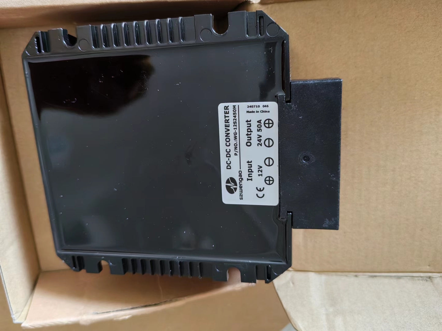 12V to 24V 50A 1200W Booster Automotive High Power Converter DC-DC