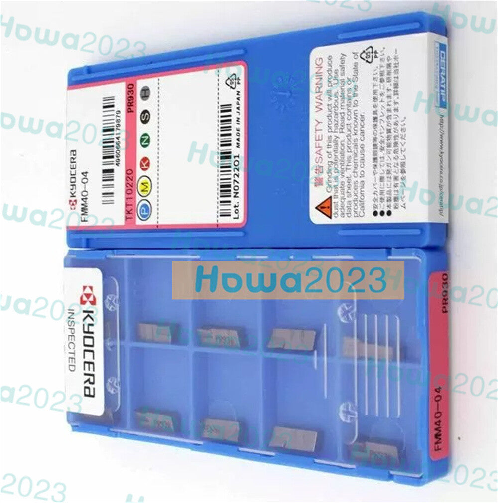 10Pieces/Box Kyocera FMM40-04 PR930 Carbide Inserts Grooving Blade