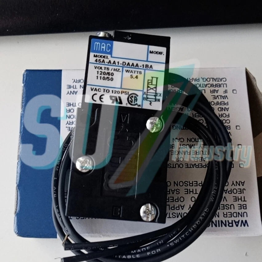 MAC 45A-AA1-DAAA-1BA solenoid valve# 1pcs    In Box