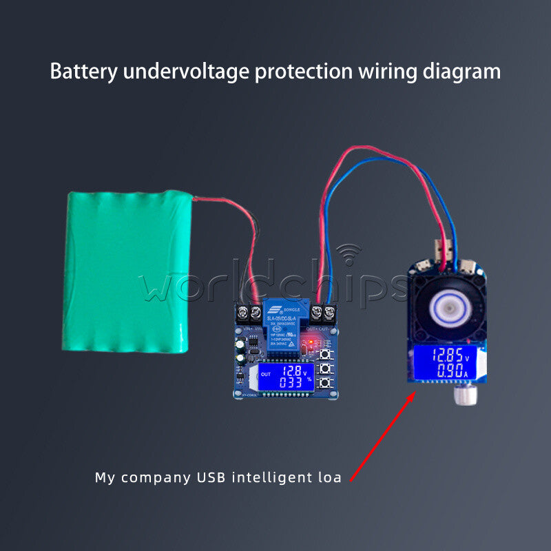 30A CD63L battery charging control module full power-off DC voltage protection