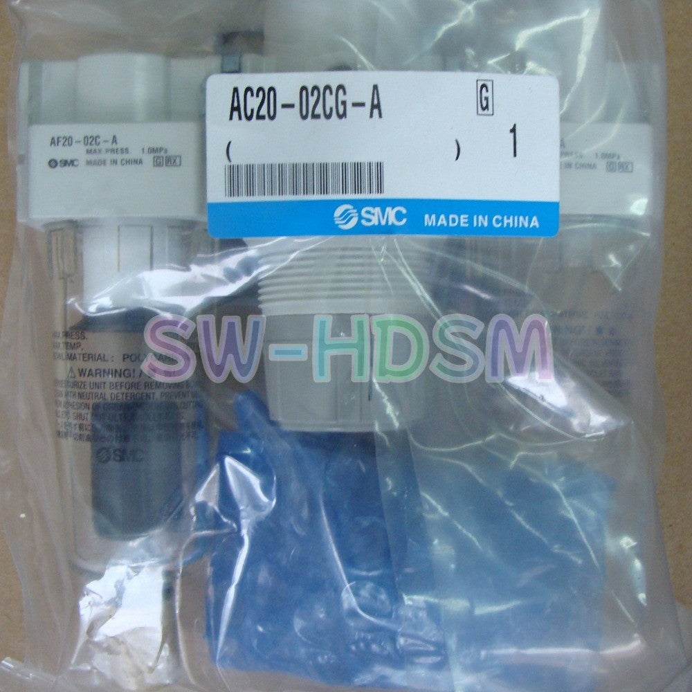 1PCS  SMC Triple Piece Filter AC20-02CG-A Freight Free