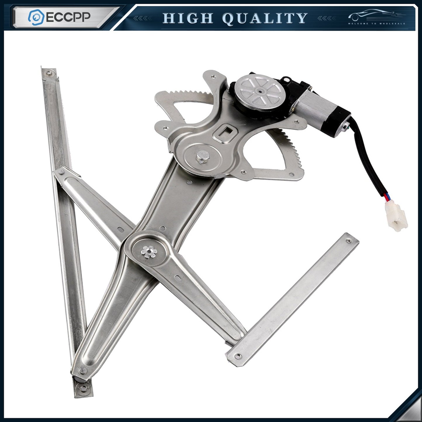 For 2003-2008 Toyota for Corolla Front RH Side Window Regulator w/ Motor