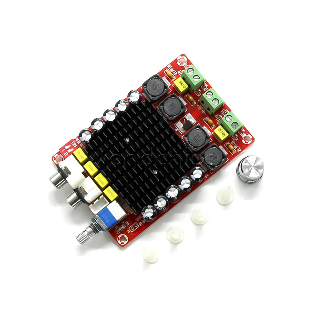 XH-M510 DC15-32V TDA7498 Car Computer Digital Power Amplifier Board 2X100W 2CH
