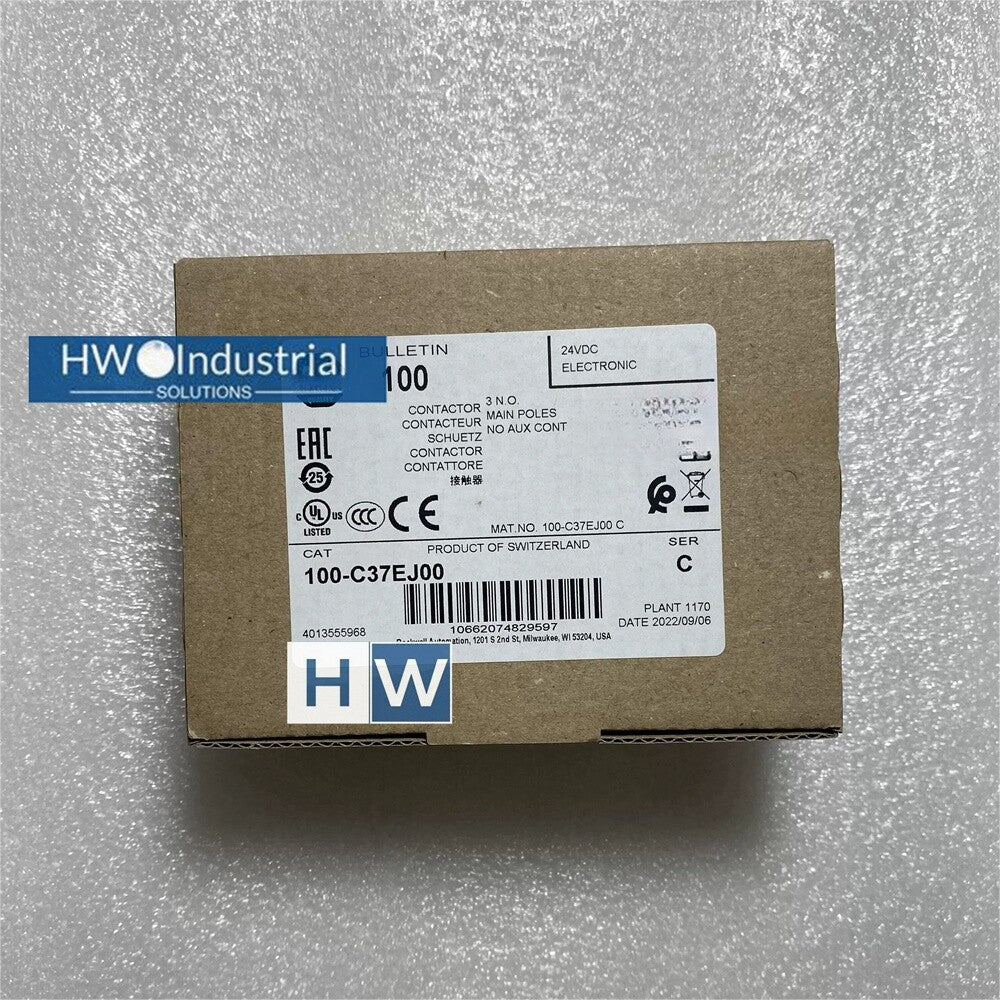1/piece  100-C37EJ00 100-C37E*00  24VDC Contactor