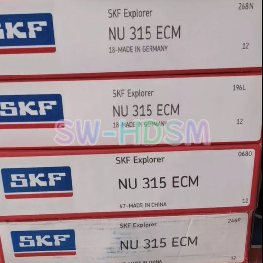 1PCS   SKF NU 315 ECM Cylindrical Roller Bearing Freight Free