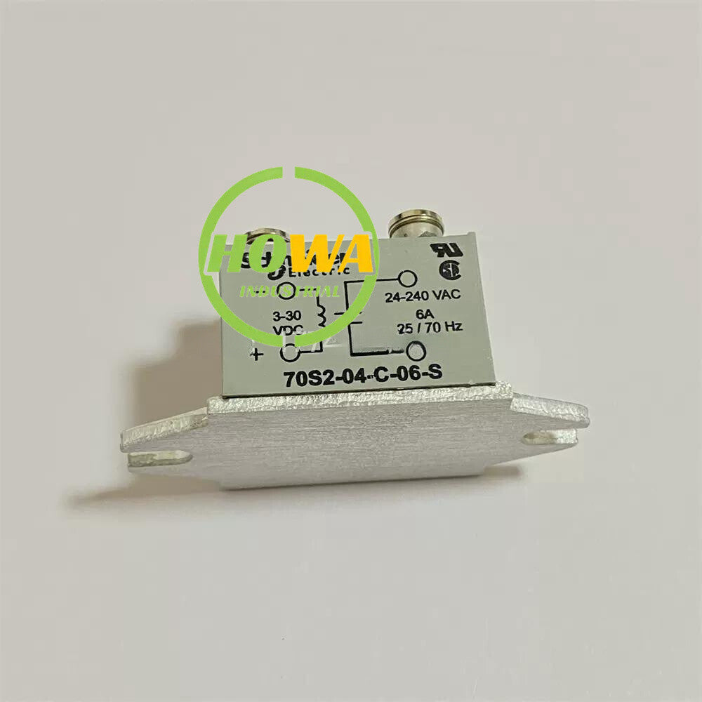 1/piece  70S2-04-C-06-S 6A 24-240VAC Solid State Relay