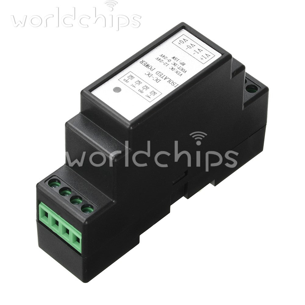 DIN Rail DC-DC Isolated Adjustable Power Supply 12-24V to 0-24V Modbus RS485