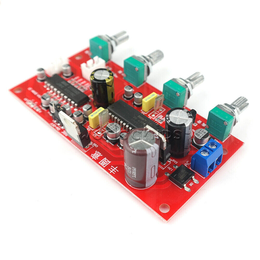 UPC1892+JRC2150 HIFI Stereo Power Amplifier Volume Tone Control BBE Preamplifier