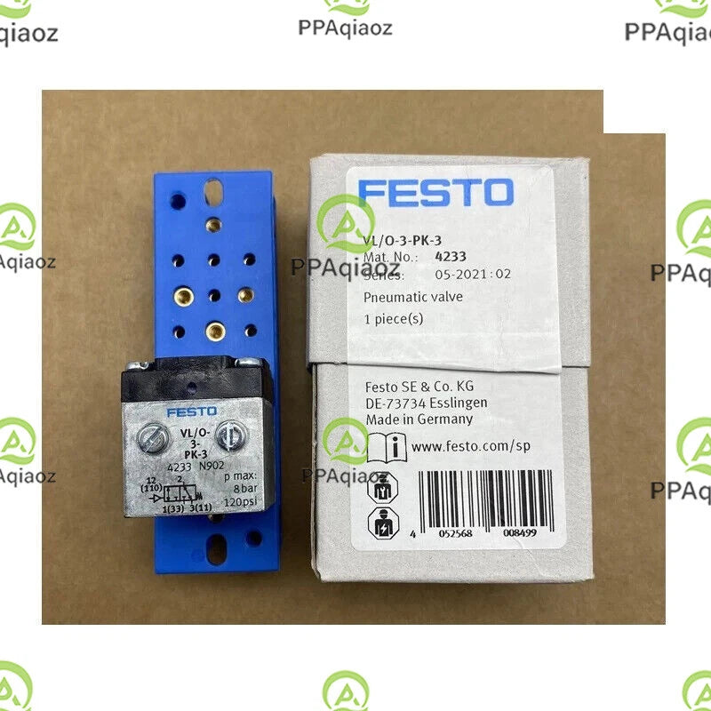 1PC Festo VL/O-3-PK-3 4233 Metal Form Air Control Valve Free Shipping