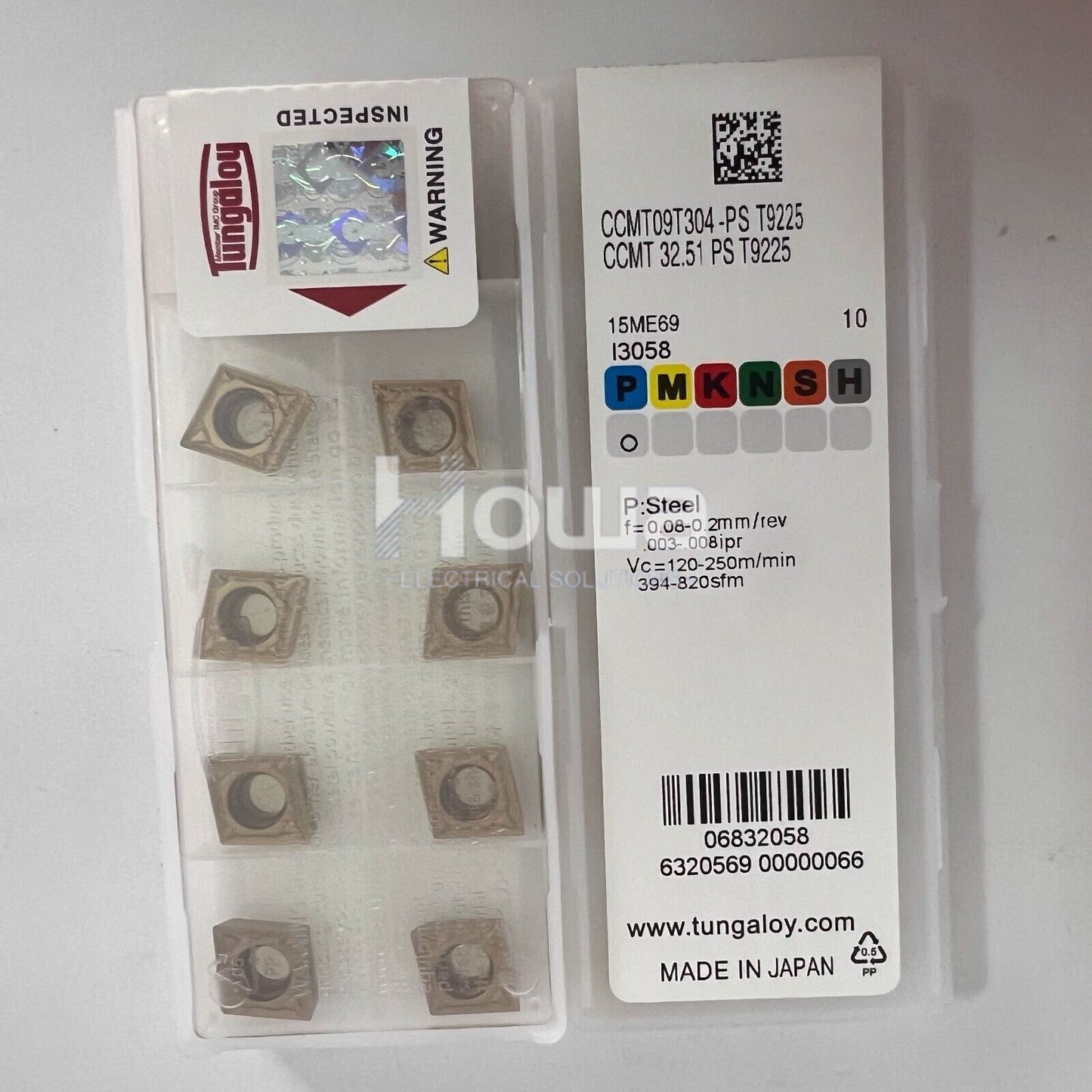10Pcs/BOX Tungaloy CCMT09T304-PS T9225 CCMT32.51-PS Carbide Insert Turning Blade