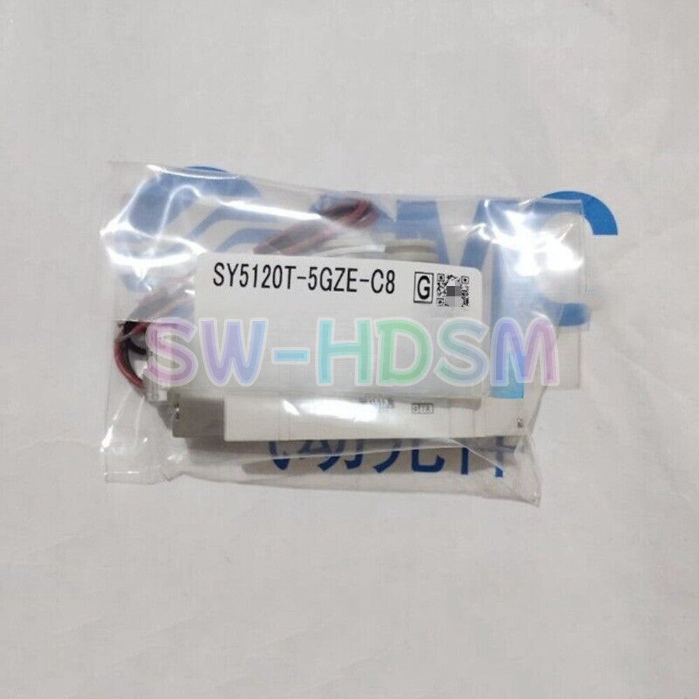 1PCS  for SMC Solenoid Valve SY5120T-5GZE-C8 Freight Free