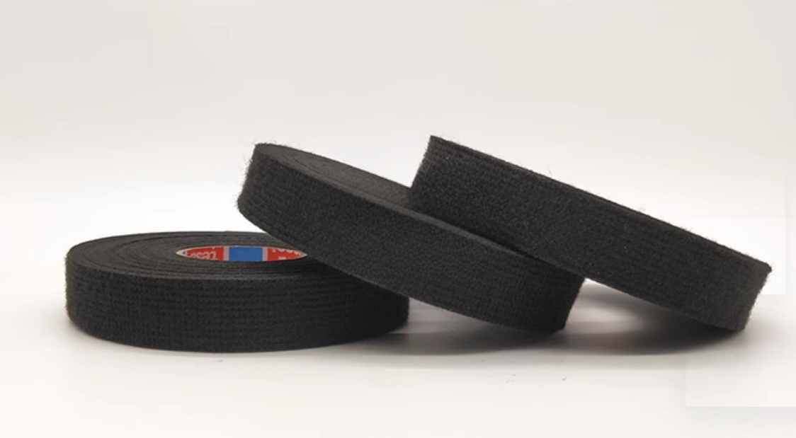 3Rolls TESA 51616 FLEECE AUTO HARNESS ADHESIVE ELECTRICAL TAPE 19mm x 10m