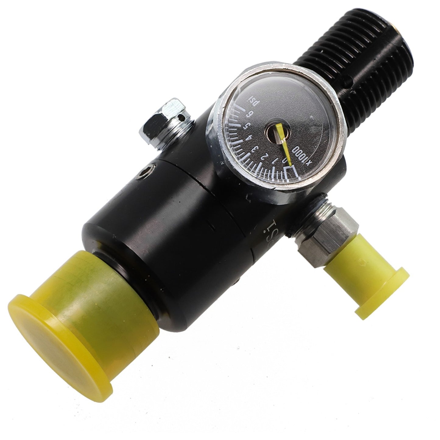 Brass Valve Cover 4500psi HPA Tank Pressure Regulator with M18*15 Thread