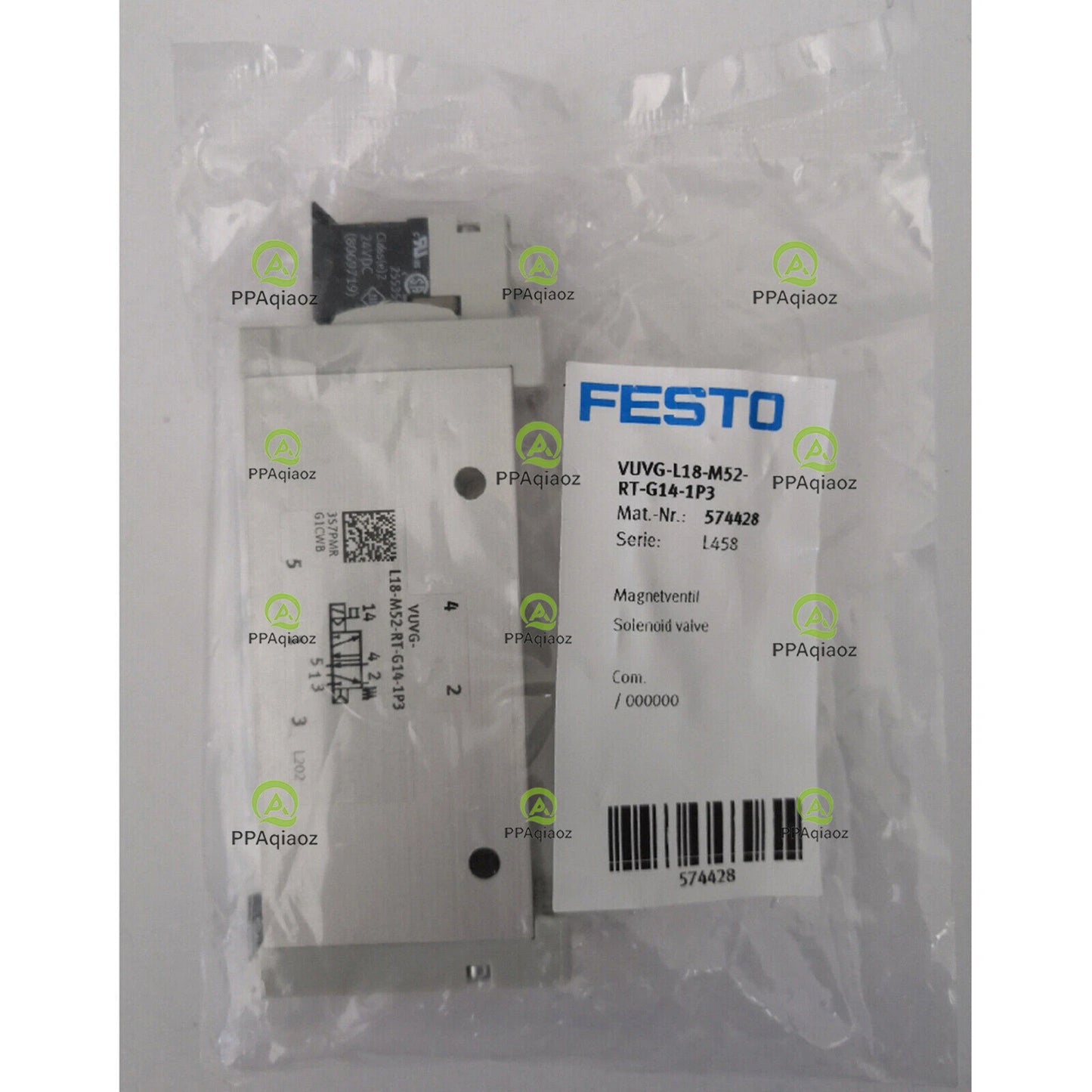 1PC  FESTO VUVG-L10-T32C-AT-M5-1P3 574428 Solenoid Valve Free Shipping
