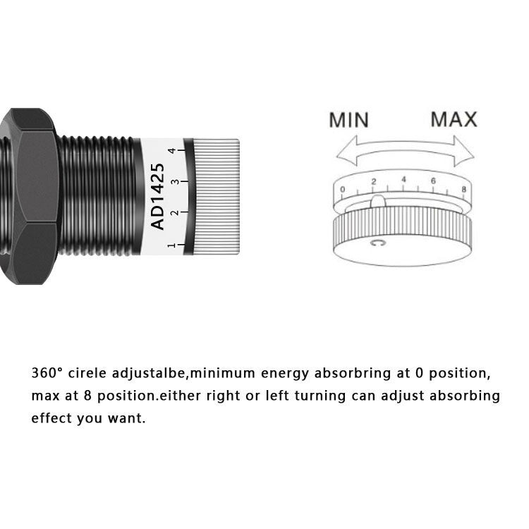 AD1425 Adjustable Hydraulic shock absorber Mechanical Shock Absorber AD series