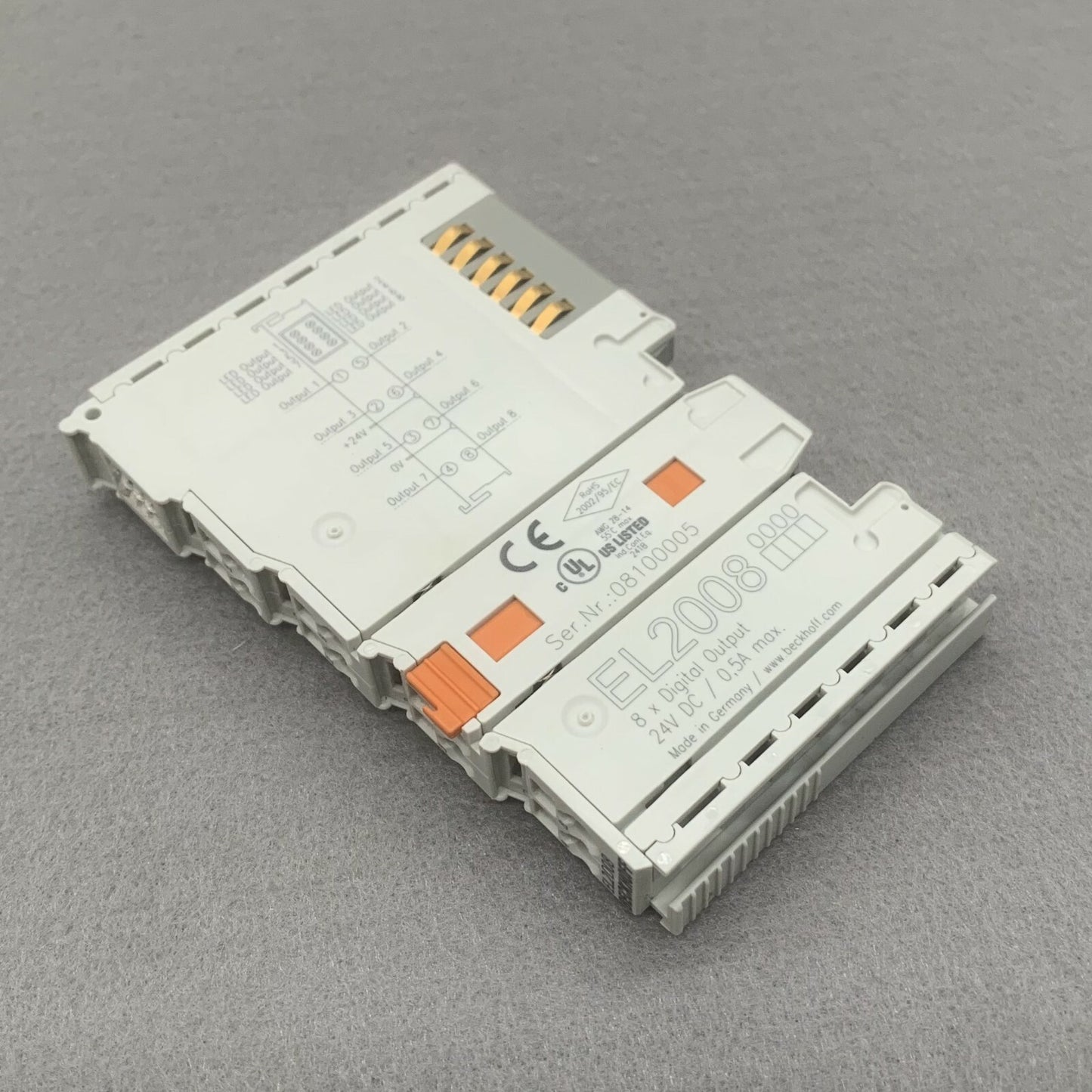 FOR BECKHOFF EL2008 EL2008-0000 8-channel Digital Output Terminal In Box