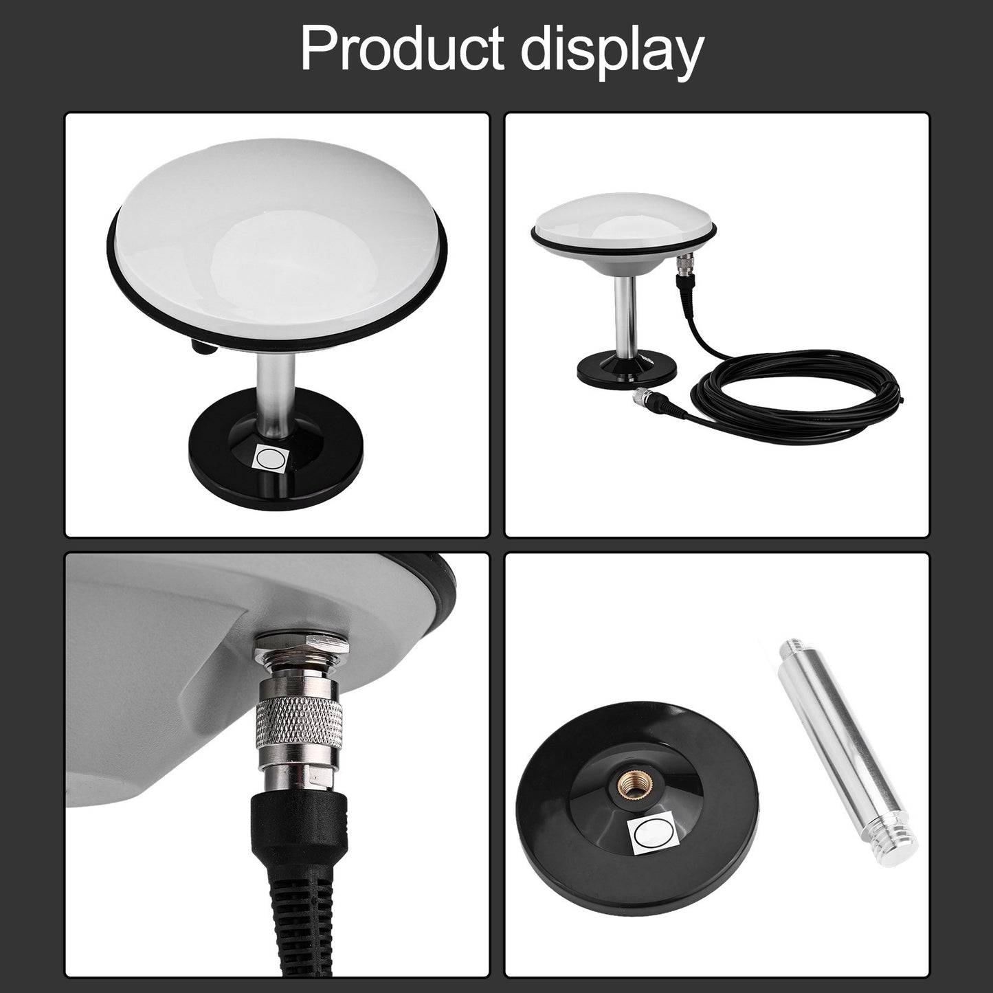 STARF 107+M90SD Magnetic Base GPS Antenna Kit for Precision Applications