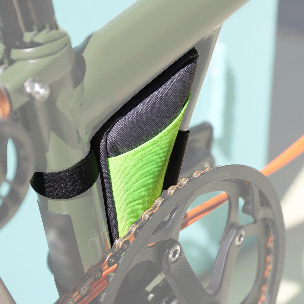 Spacious Triangle Bag for For brompton Bicycle Lightweight and Practical
