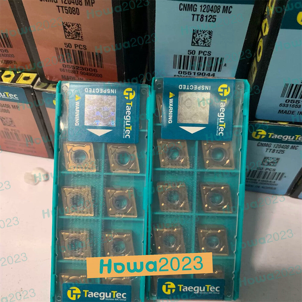 10Pcs/Box Taegutec CNMG120408MP TT5080 CNMG120408 MP Carbide Turning Blade