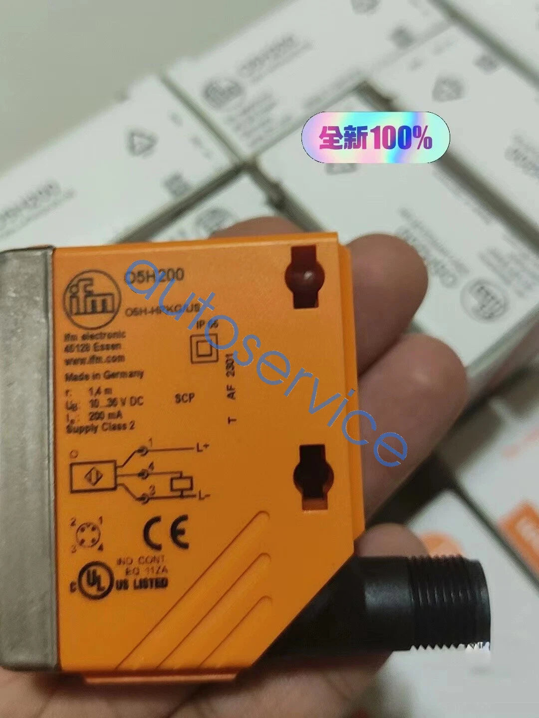 IFM effector reflex light button O5H200 O5H-HPKG/US100 NOV #P