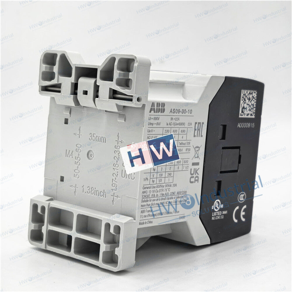 1/Piece AS09-30-10-25 AC220V  ABB AC Contactor