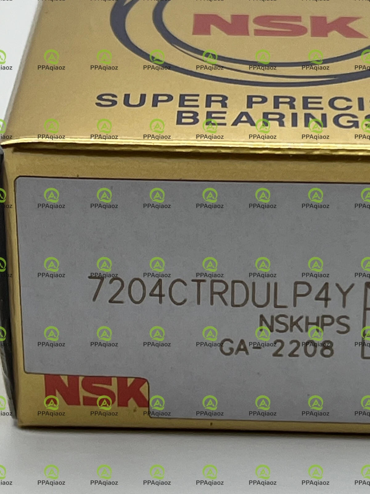 NSK 7204CTRDULP4Y Abec-7 Super Precision Spindle Bearings. ( Set of Two ) #