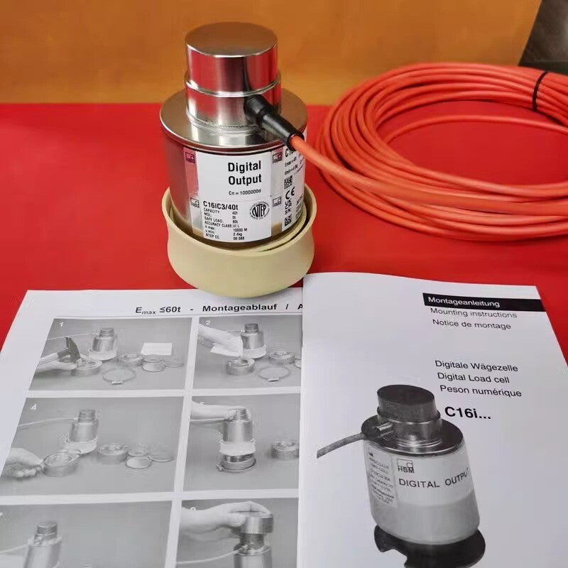 HBM Digital Column Type Weighing Sensor C16iC3/40t C16IC3-40T