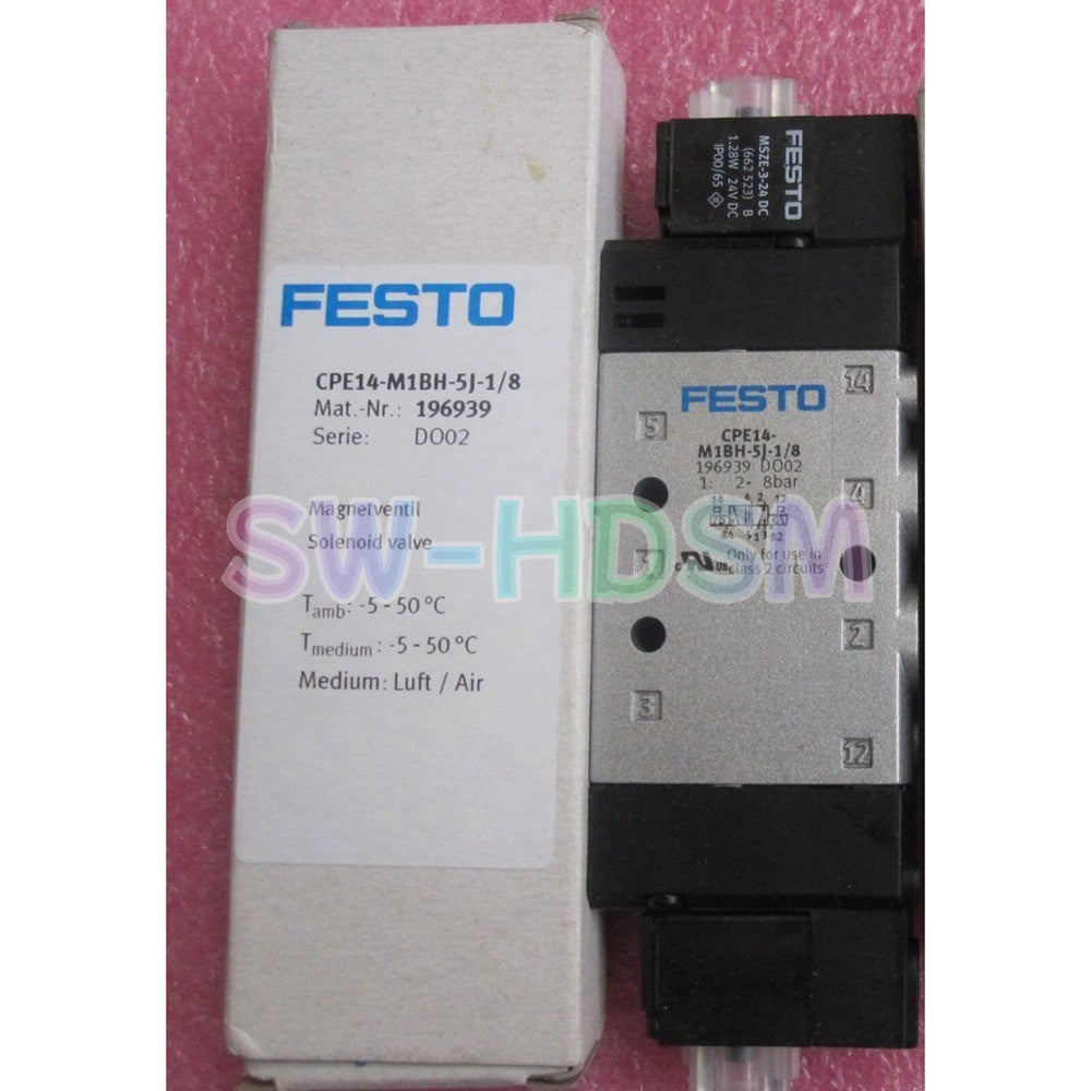 1PCS   Festo solenoid valve CPE14-M1BH-5J-1/8 196939 freight free