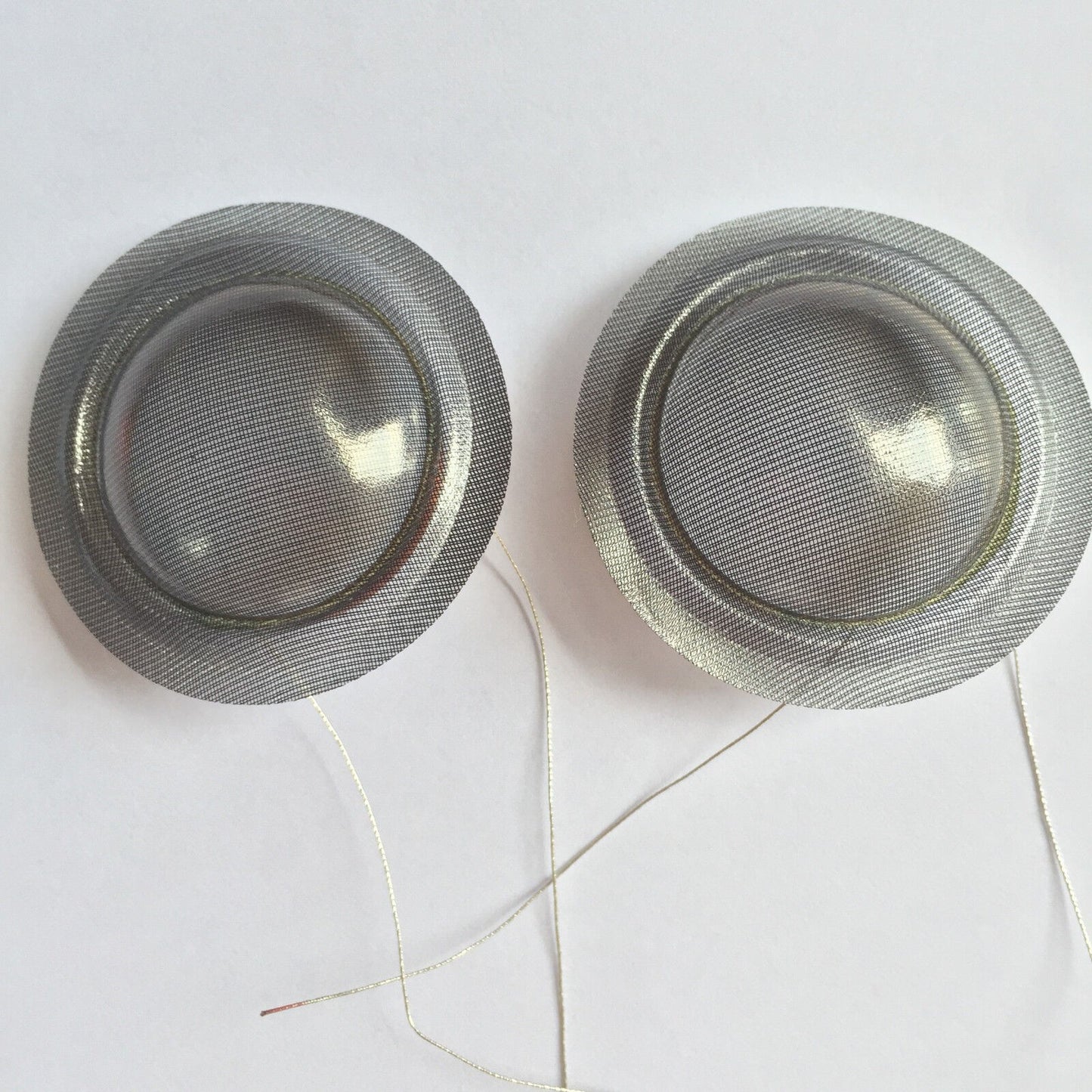 10pcs 25.4mm (1inch)Silk Semi-transparent Diaphragm Dome Tweeters KSV VoiceCoil