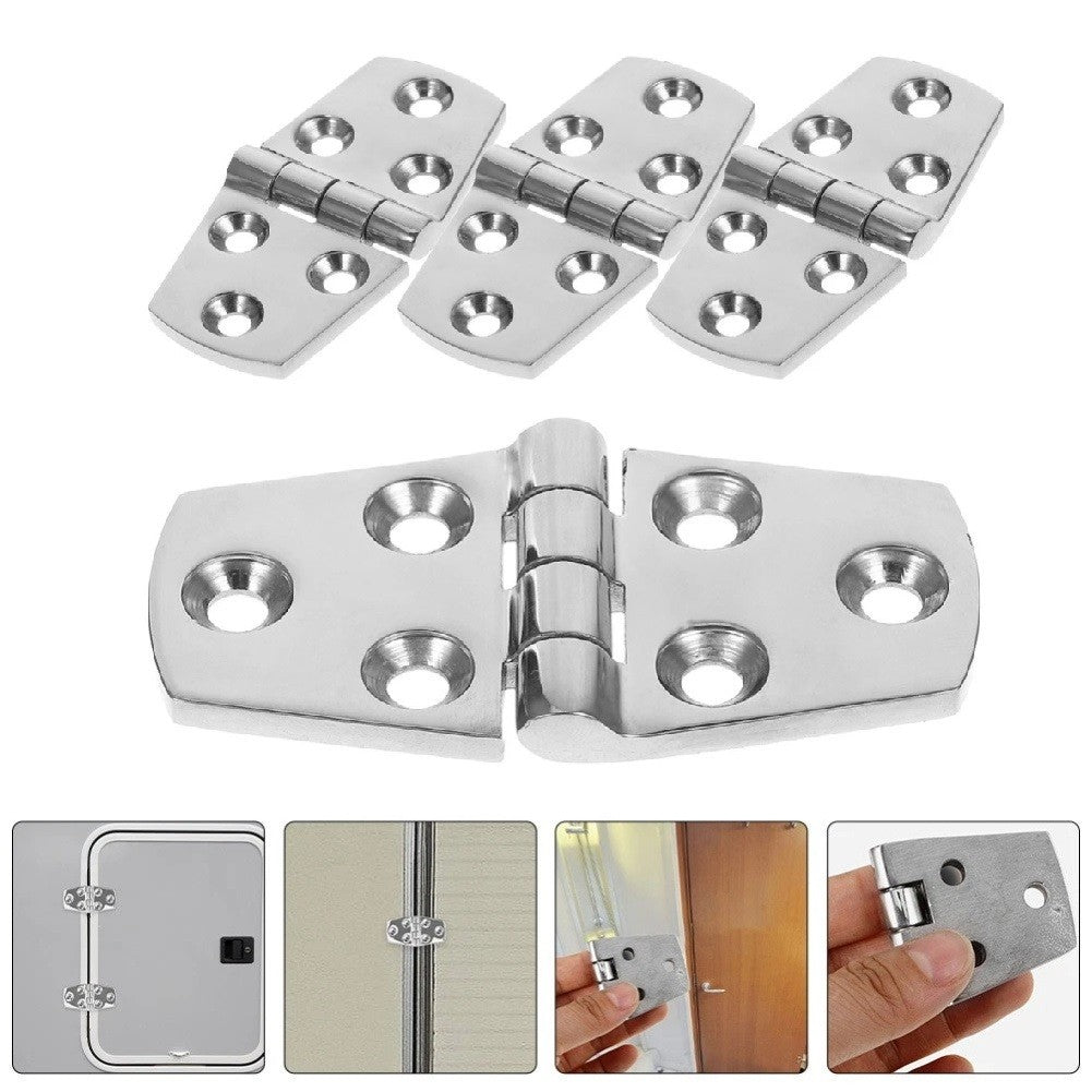 Heavy Duty 316 Stainless Steel Boat Hinges for Marine Use Deck Cabinet Doors