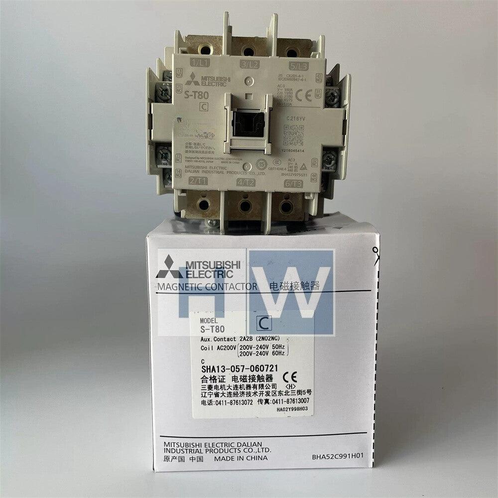 1/piece  Mitsubishi AC Contactor S-T80 ST80 AC110V 220V 380V Replaces S-N80