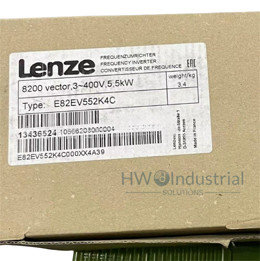 1/Piece LENZE Inverter E82EV552K4C E82EV552_4C Frequency Converter