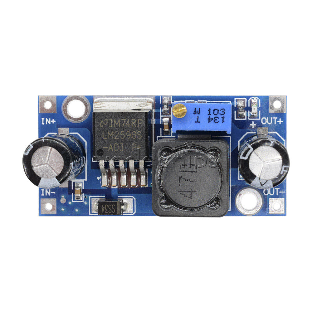 10PCS DC-DC 4V-35V 1.23V-30V LM2596 Power Supply Buck Step down Converter Module