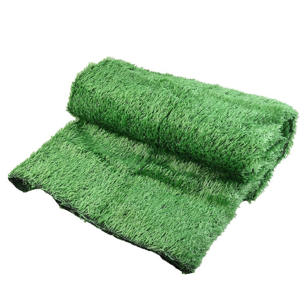 Artificial Grass Carpet Green Fake Synthetic Garden Landscape Lawn Mat Turf,