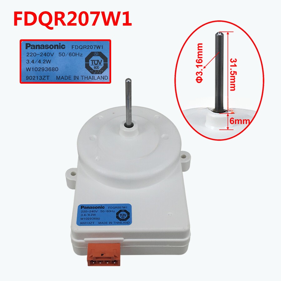1pcs Suitable for refrigerator fan cooling motor motor FDQR207W1