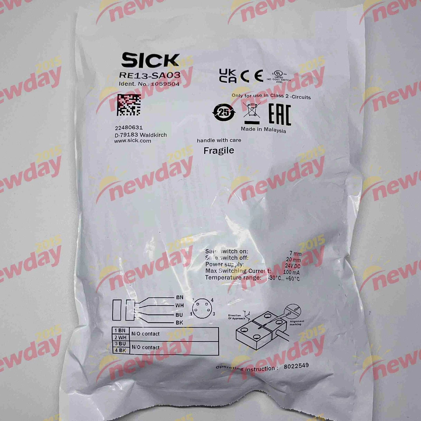 1PC Safety Switch RE13-SA03