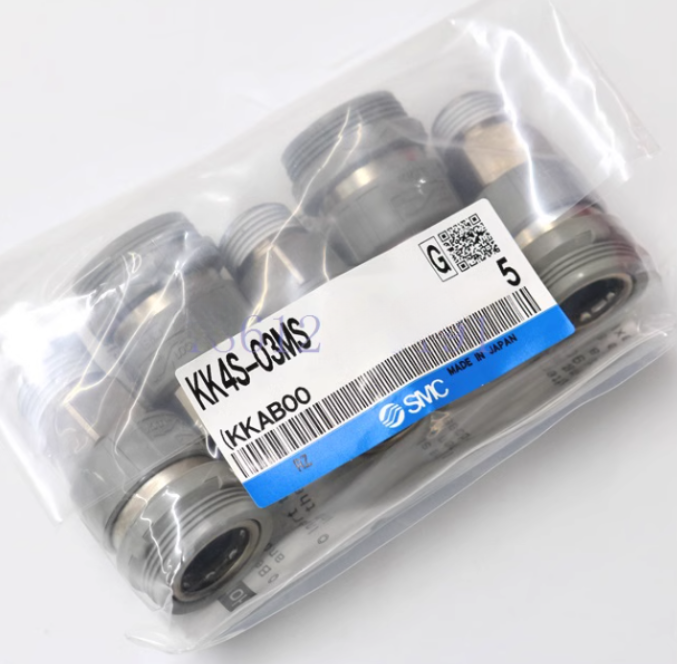 1PC SMC KK4S-03MS S Coupler Socket Male Thread Type  1PC #