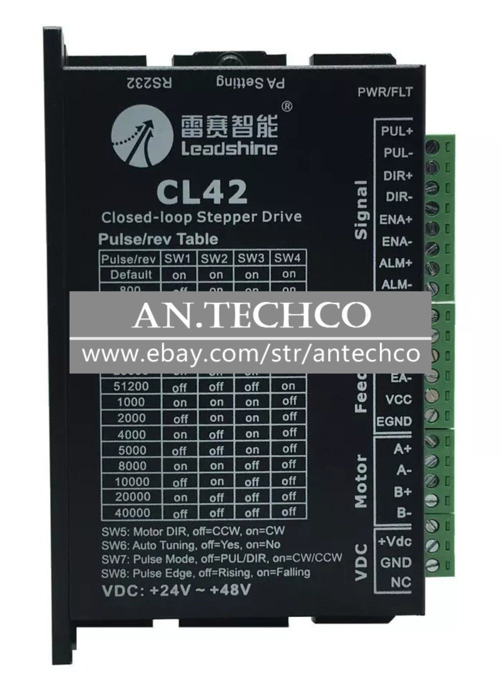 1x For Leadshine CL42 CL57 CL57C CL86 CL86C Closed-loop Stepper Drive