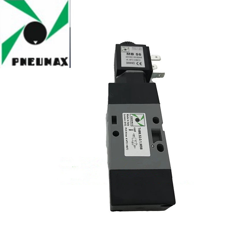 1pcs  PNEUMAX Solenoid Valve T488.32.0.1.M56 Marine woodworking valve