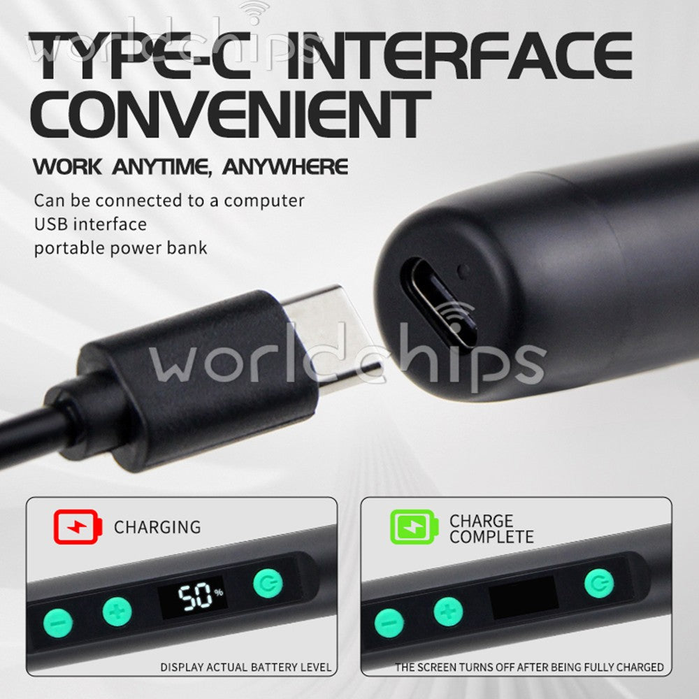 Cordless Soldering Iron Kit 1100mAh USB Rechargeable Portable Soldering Iron Set